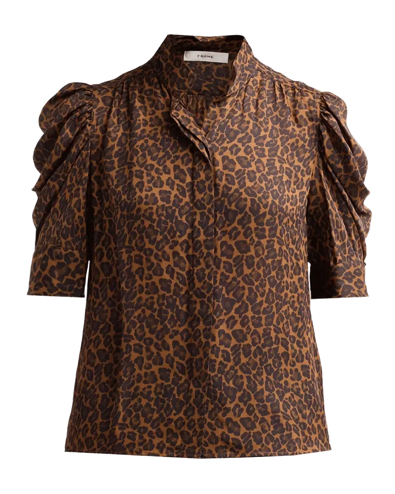 The Gillian Leopard Print Top