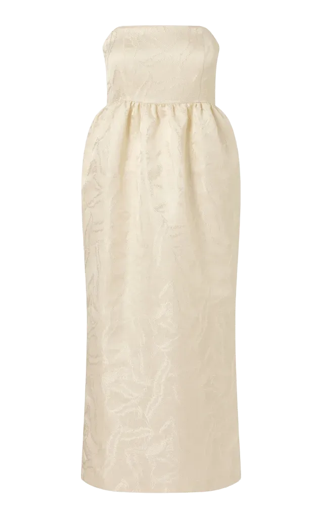 Tiffany Jacquard Maxi Dress