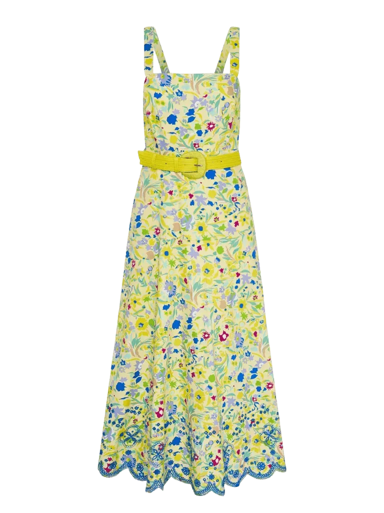 Aubrey B Dress in Bouquet Meringue