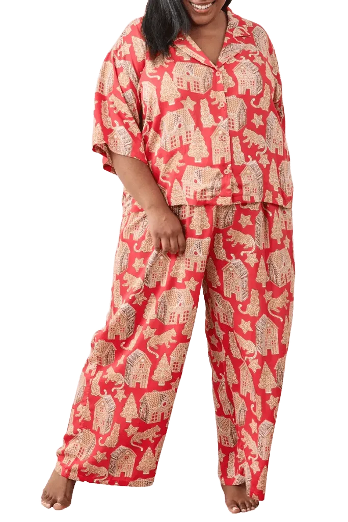Wildest Dreams Satin Pajama Set