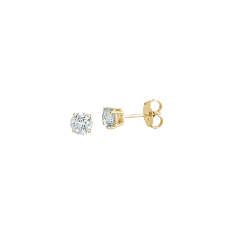 DRD Diamond Solitaire Studs 1.00 Ct. Total Weight