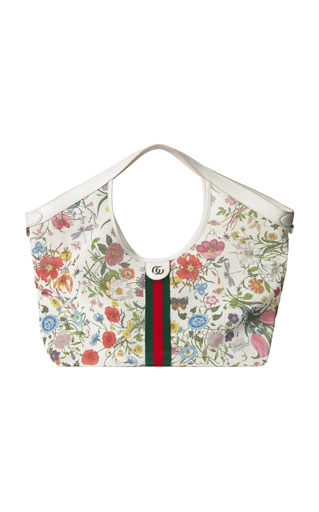 Gucci Giglio Flora Large Tote Bag