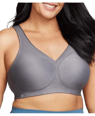glamorise womens plus size magic lift seamless sport bra 1006