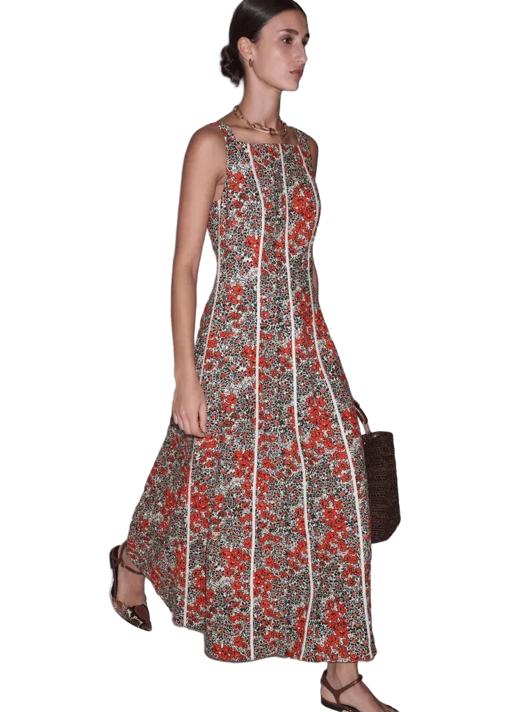 Fit + Flare Maxi Dress