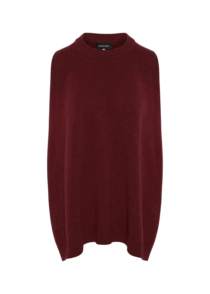 Eskandar A-Line Sleeveless Round Neck - Long Length