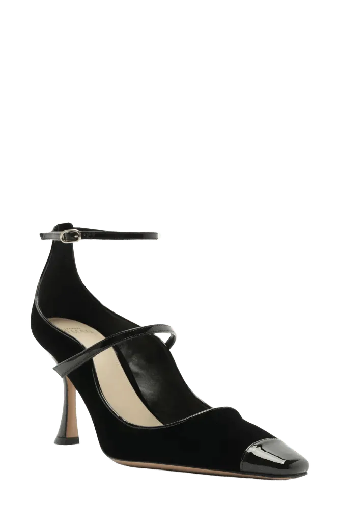 Tita Wave Ankle Strap Pump