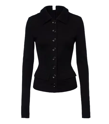 Virgin wool cardigan
