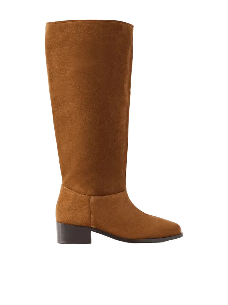Indie Slouch suede knee boots