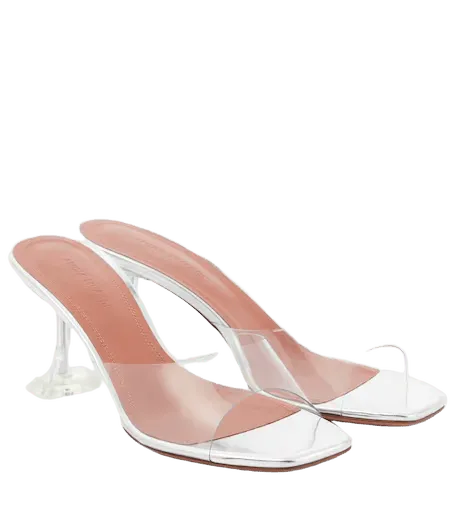 Lupita leather mules