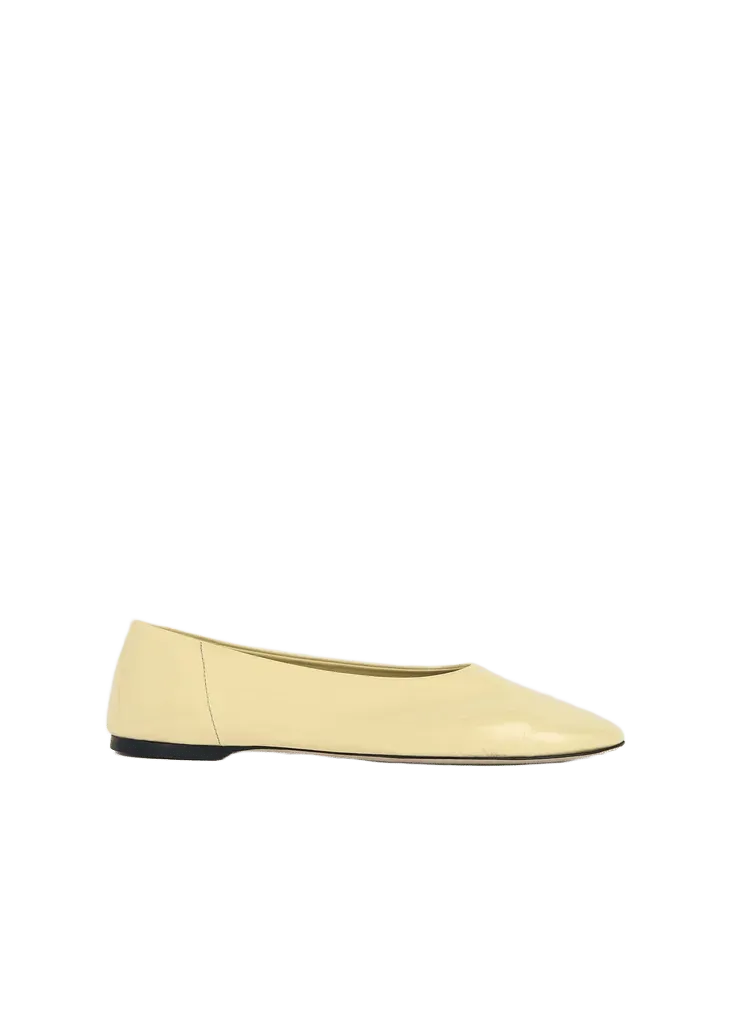 Slip naplack ballerinas buttercup