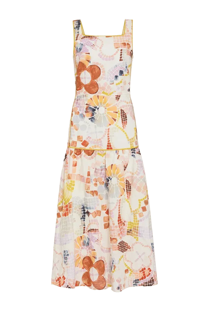 Jada Dress in Travertine