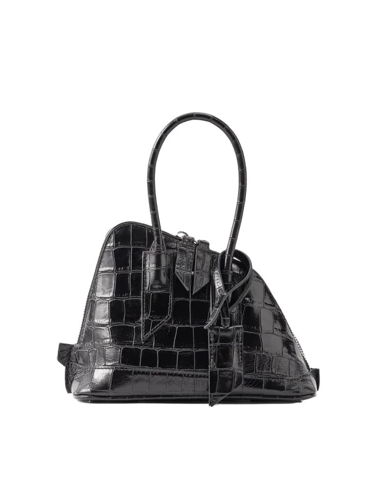 Sant Ambroeus croc-effect leather top-handle bag