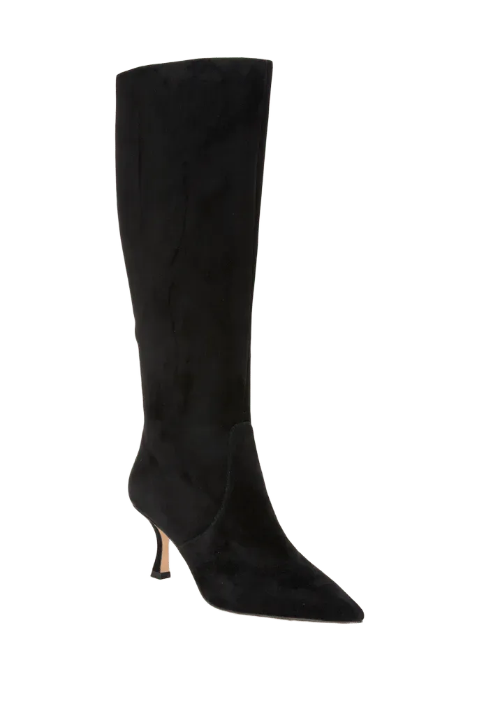 Black Suede Mira Boots