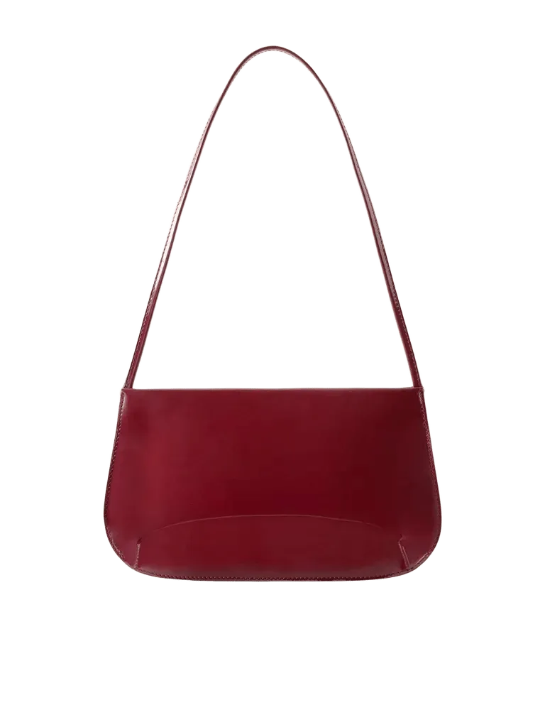 FANE Bra patent leather shoulder bag