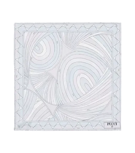 Iride silk twill scarf