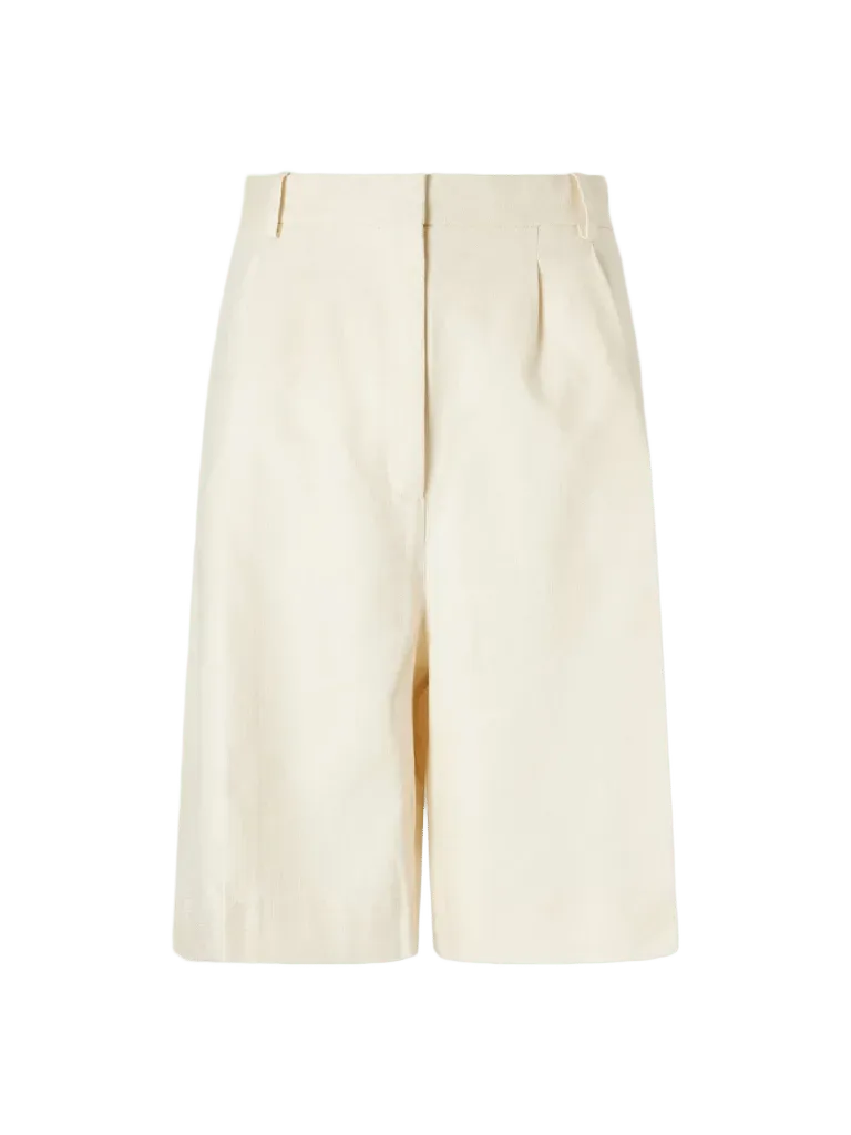 Bryson canvas knee-lenght shorts