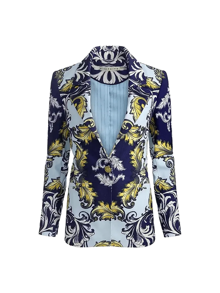 Hope Printed Fitted Blazer