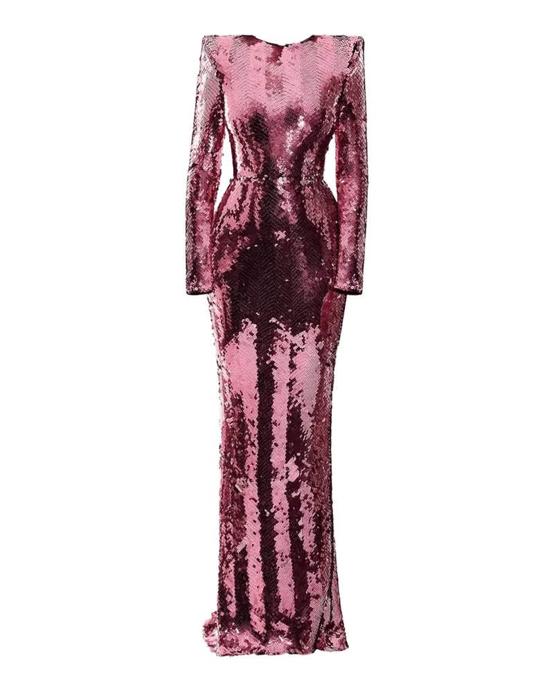 The Past Returns Sequin Gown