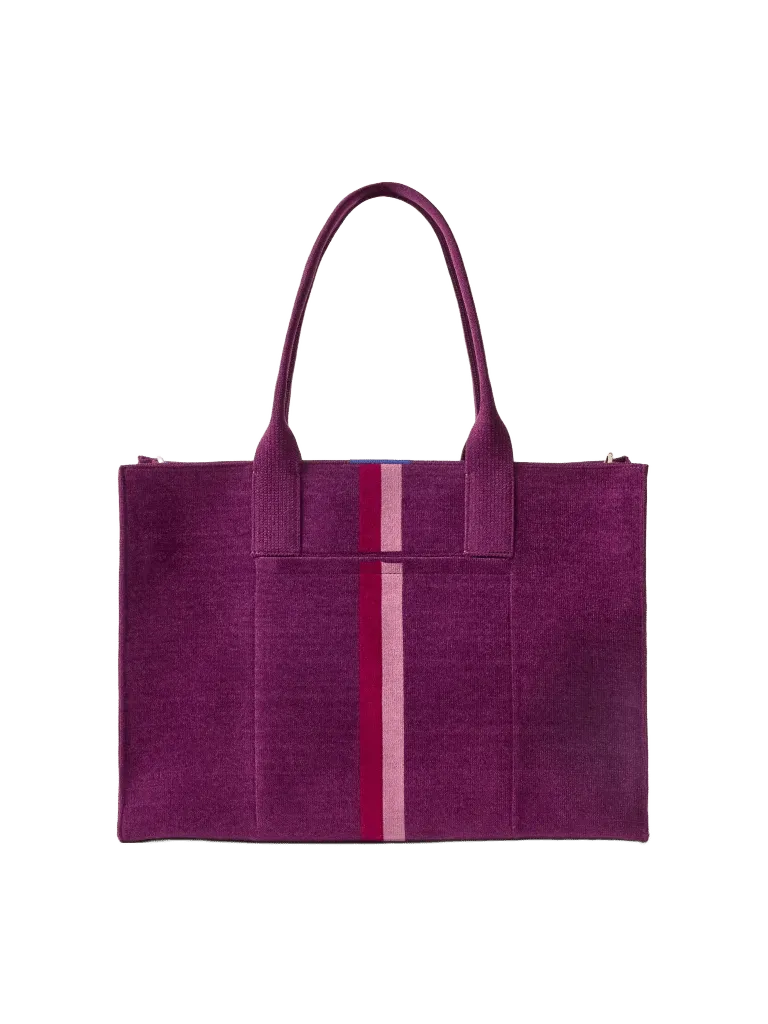 The Classic Tote - ReVelvet Orchid