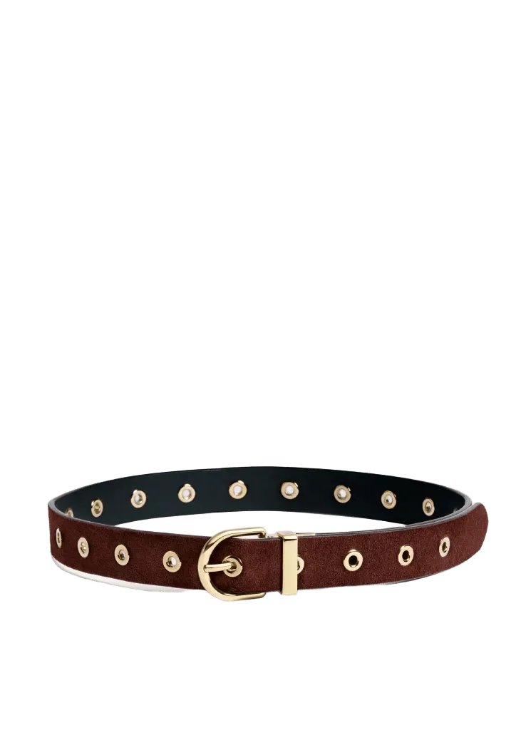 Reversible Eyelet Belt