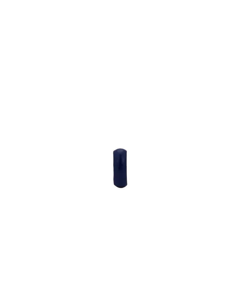 Navy Enamel Mini Bead