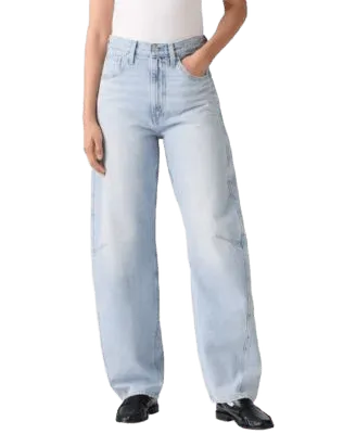 Women's Cinch High-Rise Barrel-Leg Jeans