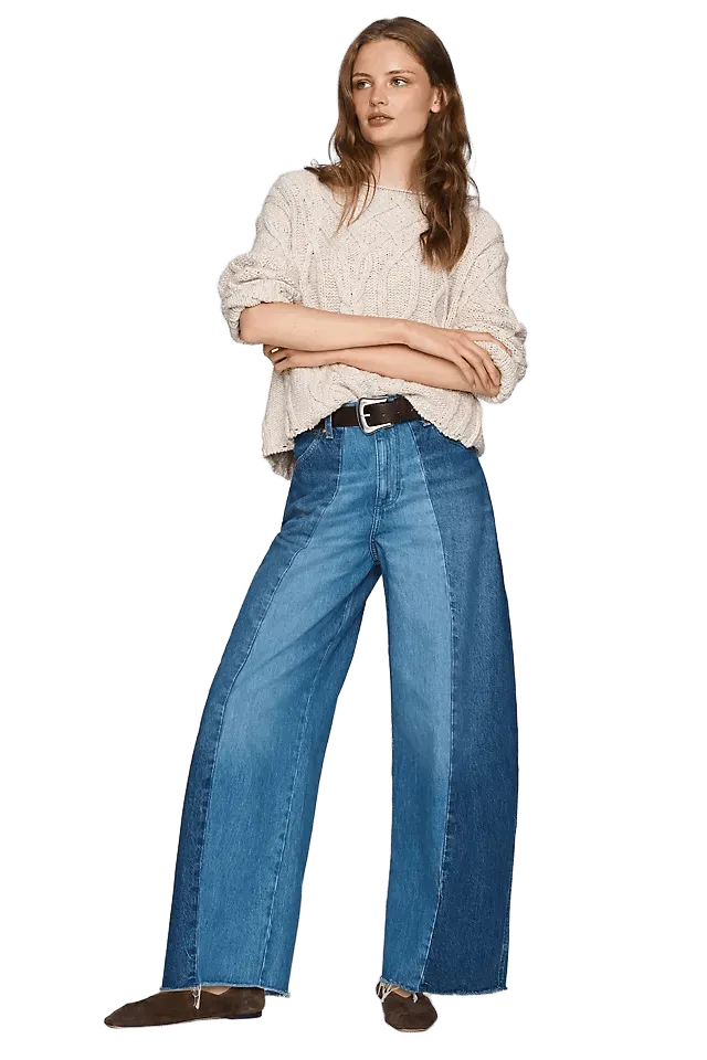 Wrangler Cowboy High Rise Barrel Leg Jeans