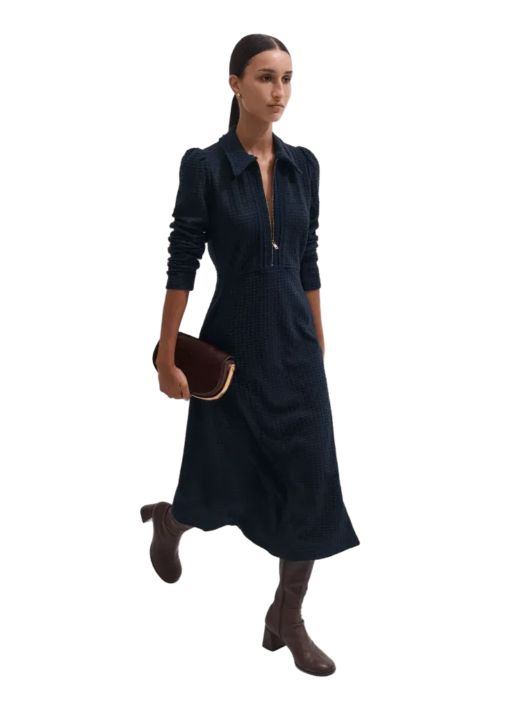 Fit + Flare Midi Dress