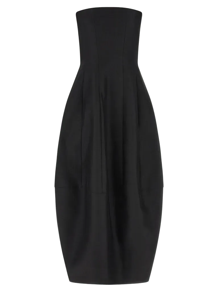 Khaite Stela Dress — Black