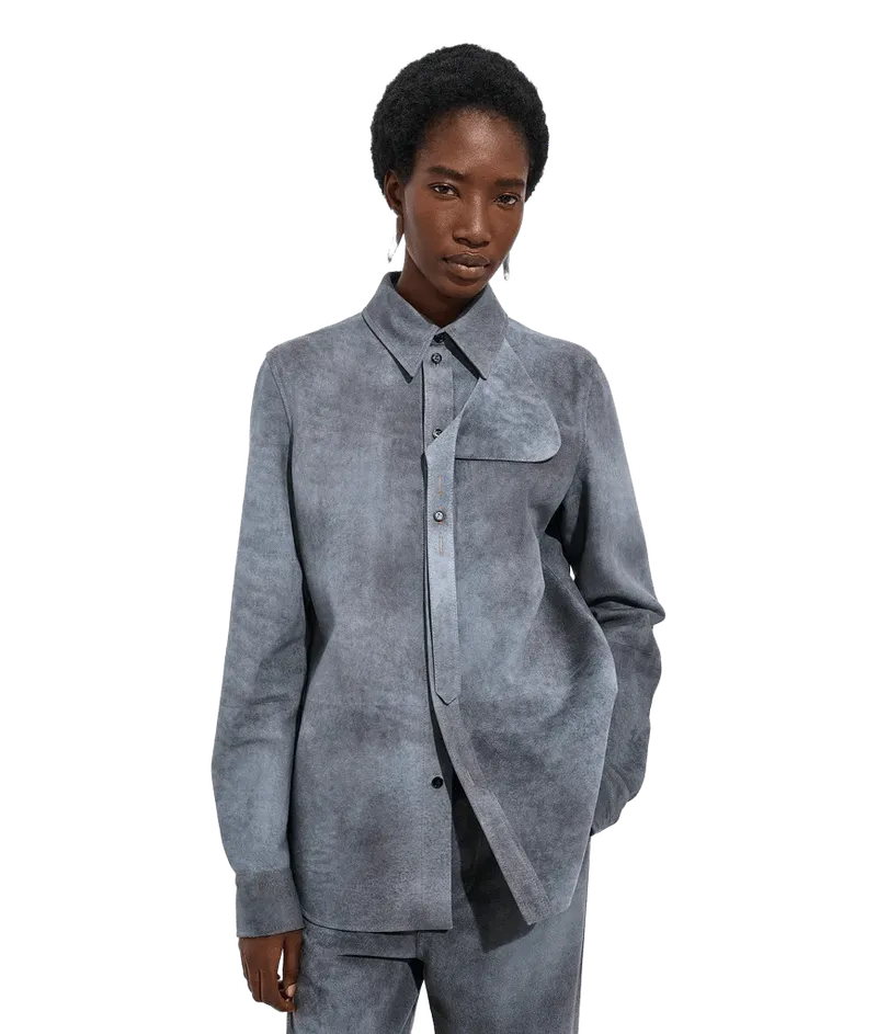 Cloudy Suede Shirt