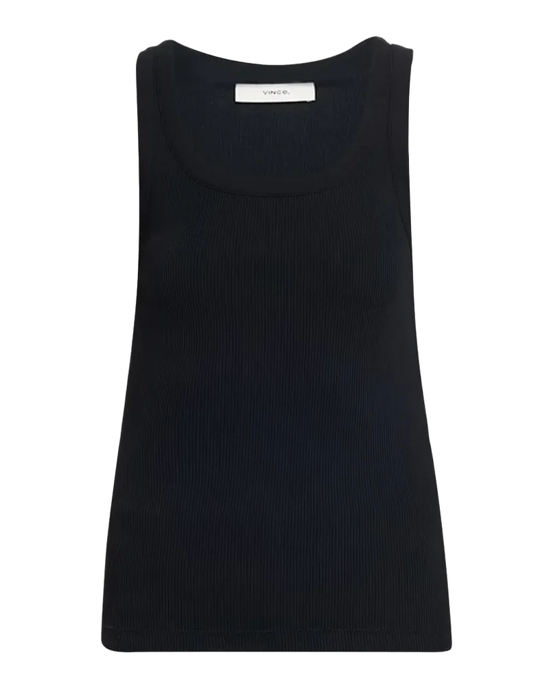 Scoop-Neck Ribbed Tank Top
