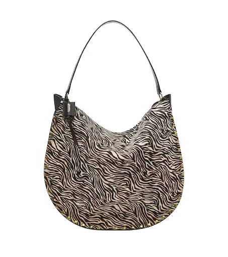 Oskan Large calf hair shoulder bag