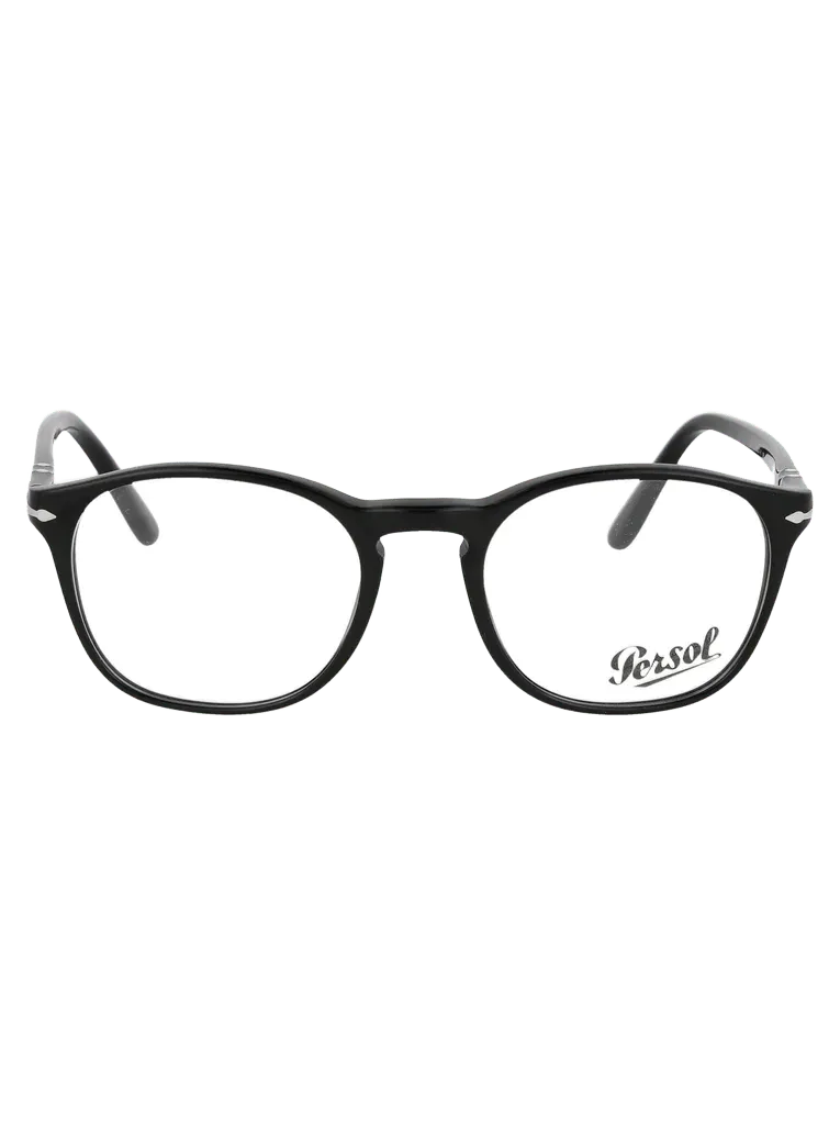 Persol 0PO3007V Optical Acetate Eyeglasses — Black