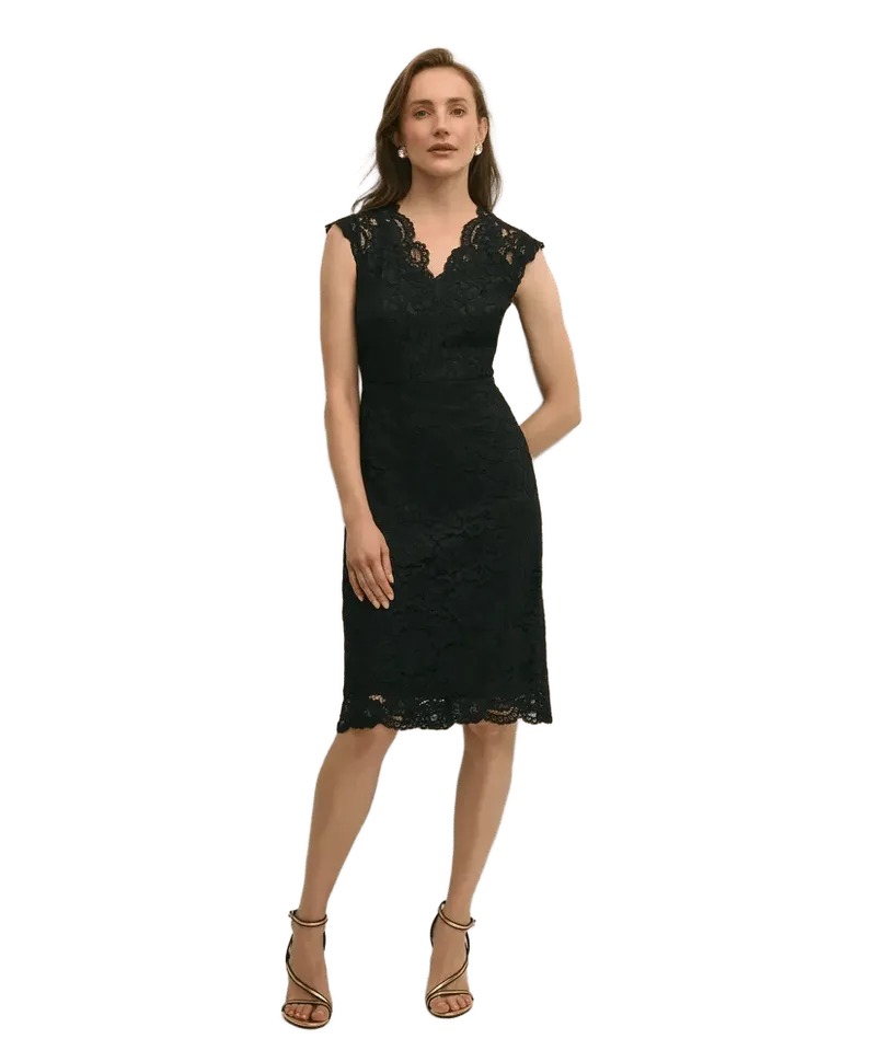 Cotton-Viscose Lace Dress