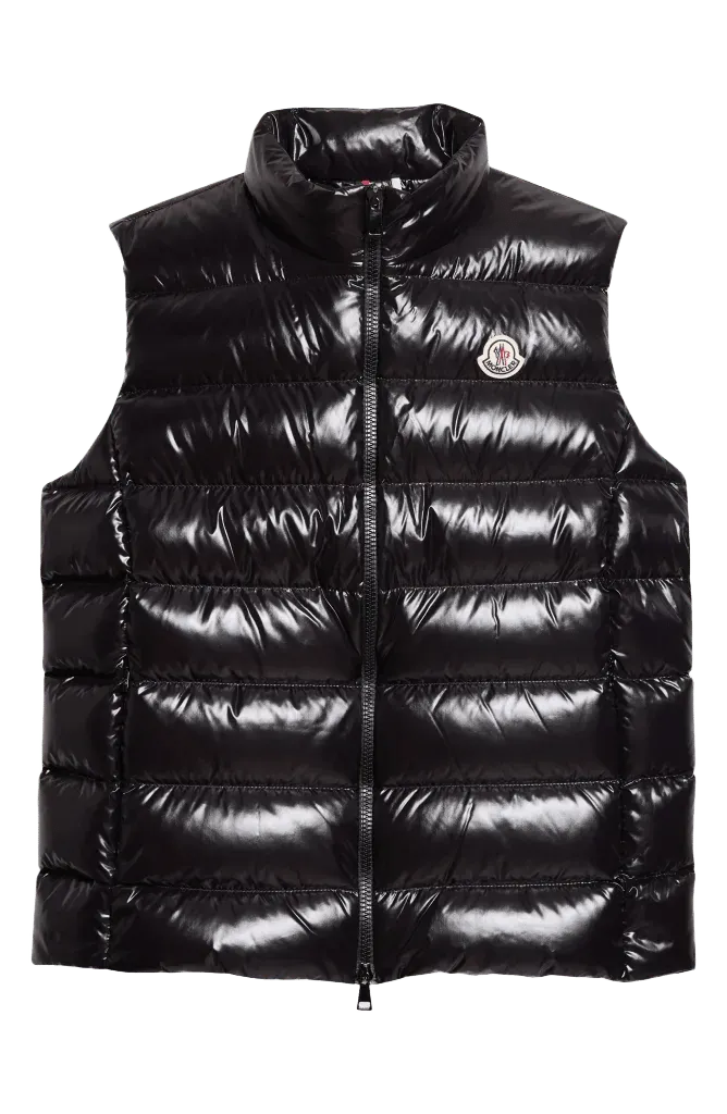 Ghany Mock Neck Down Puffer Vest