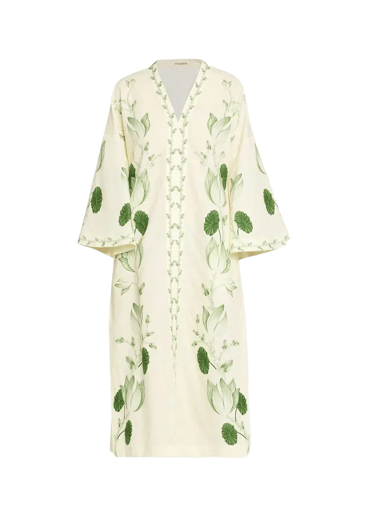 Verandah Ammama Lotus Midi Dress