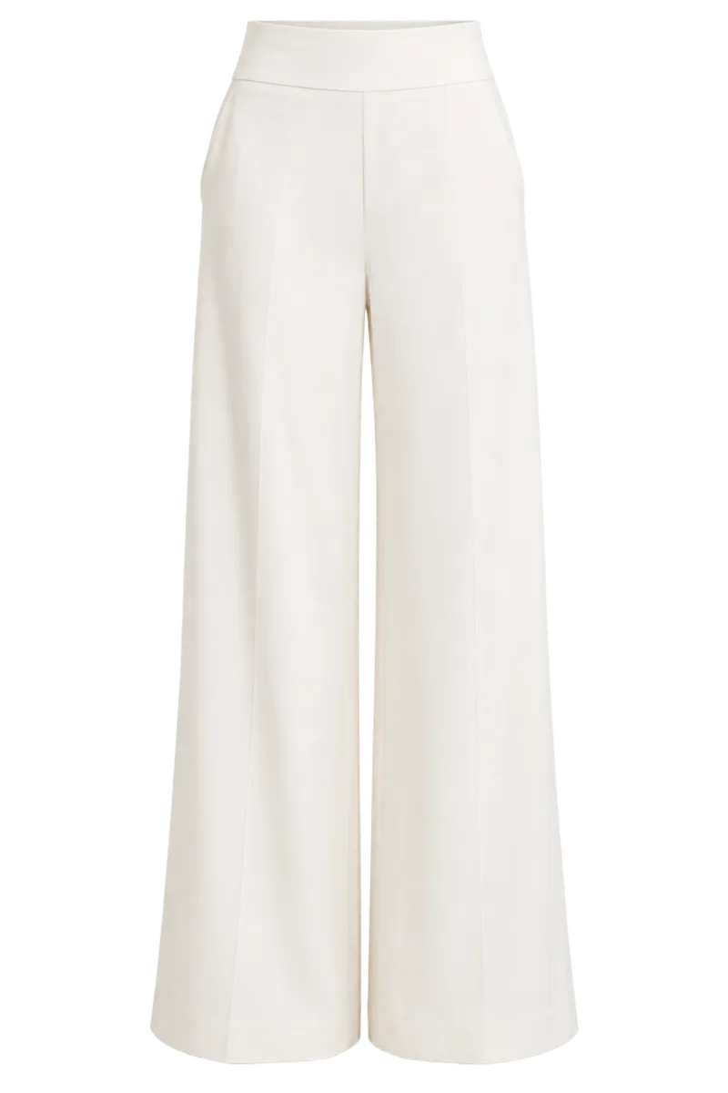 Petite Clover Wide Leg Suit Pants