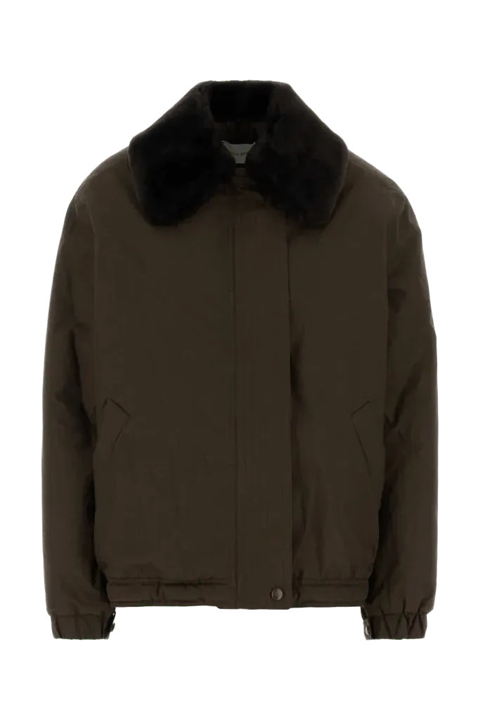 Magda Butrym Jacket Padded Jacket — Brown