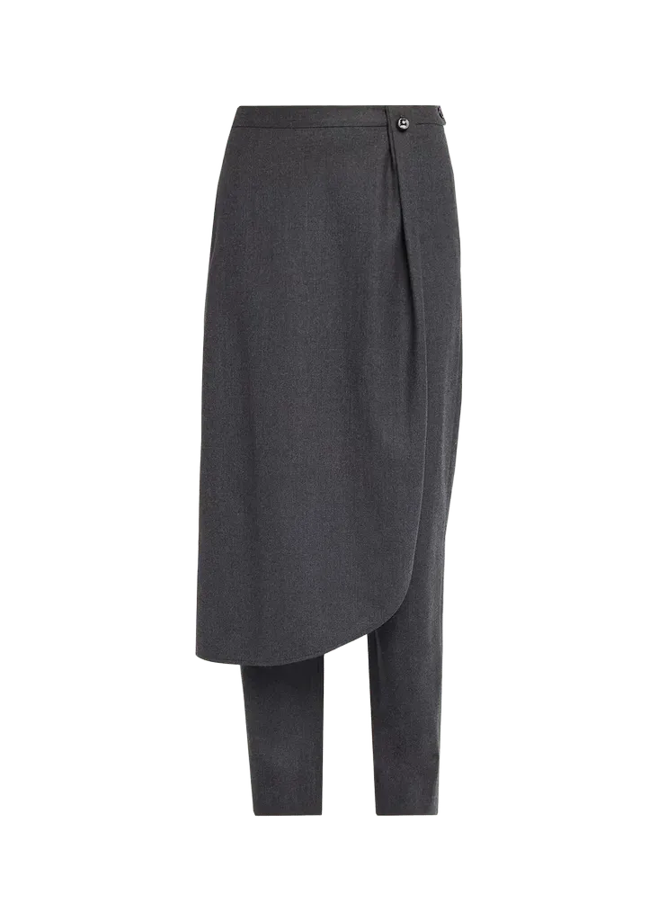 Wrap Skirt Trousers