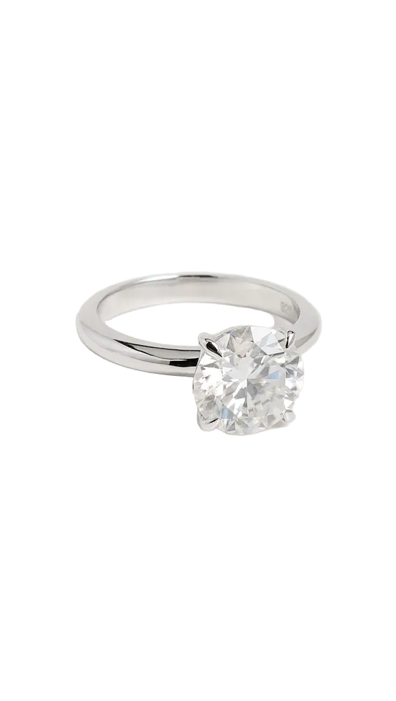 Round Lab Grown Ring