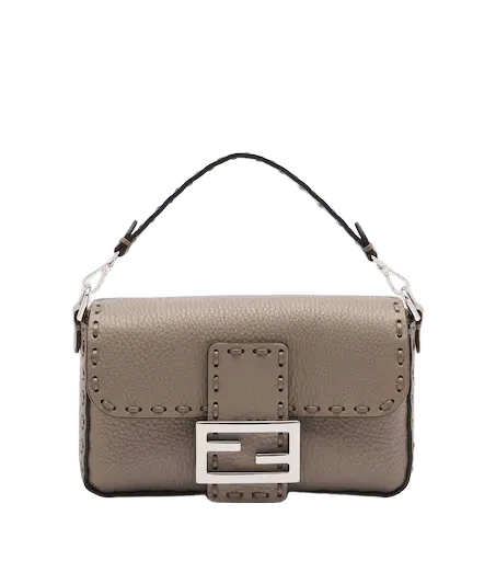 Baguette Mini leather top-handle bag