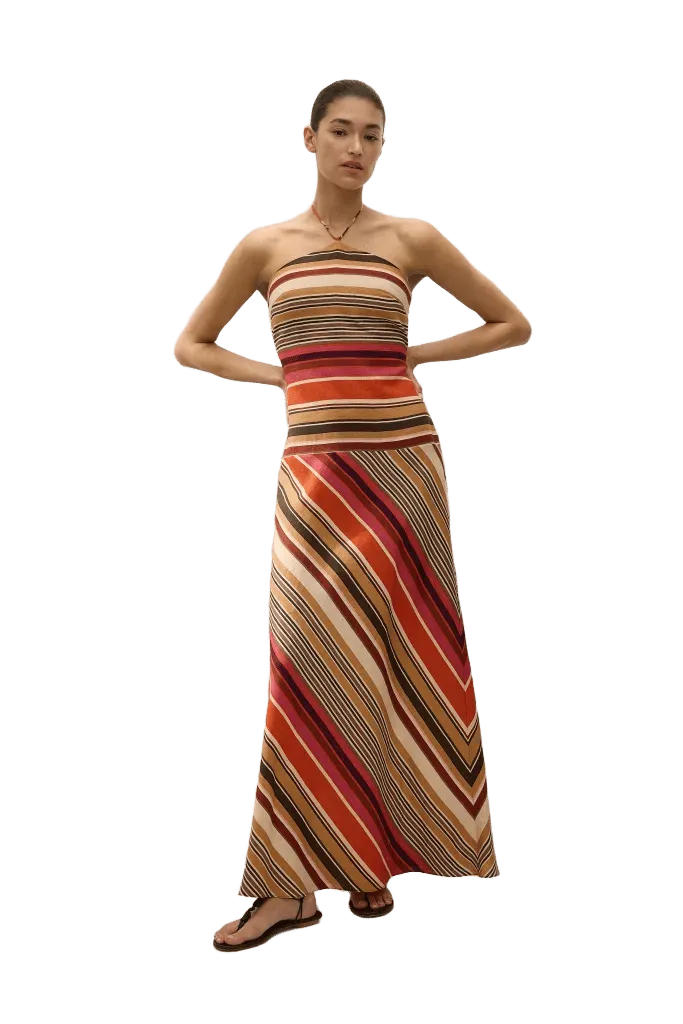 Clara Maxi Dress Murano Amber - Final Sale