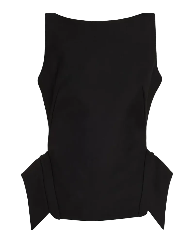 Deconstructed Wool-Blend Top