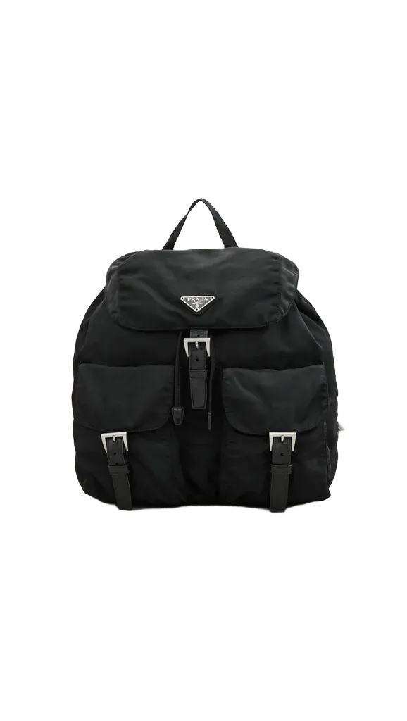 Prada Mini Triangle Backpack