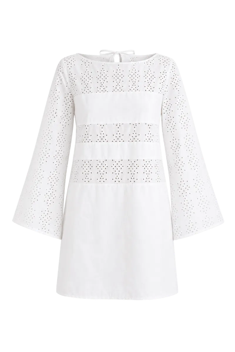 Vintage White Harriet Dress