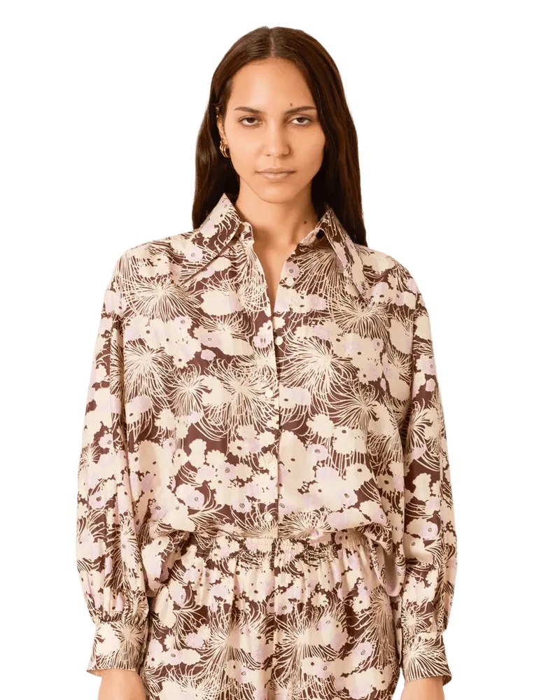 Emery Dandelion Silk Shirt