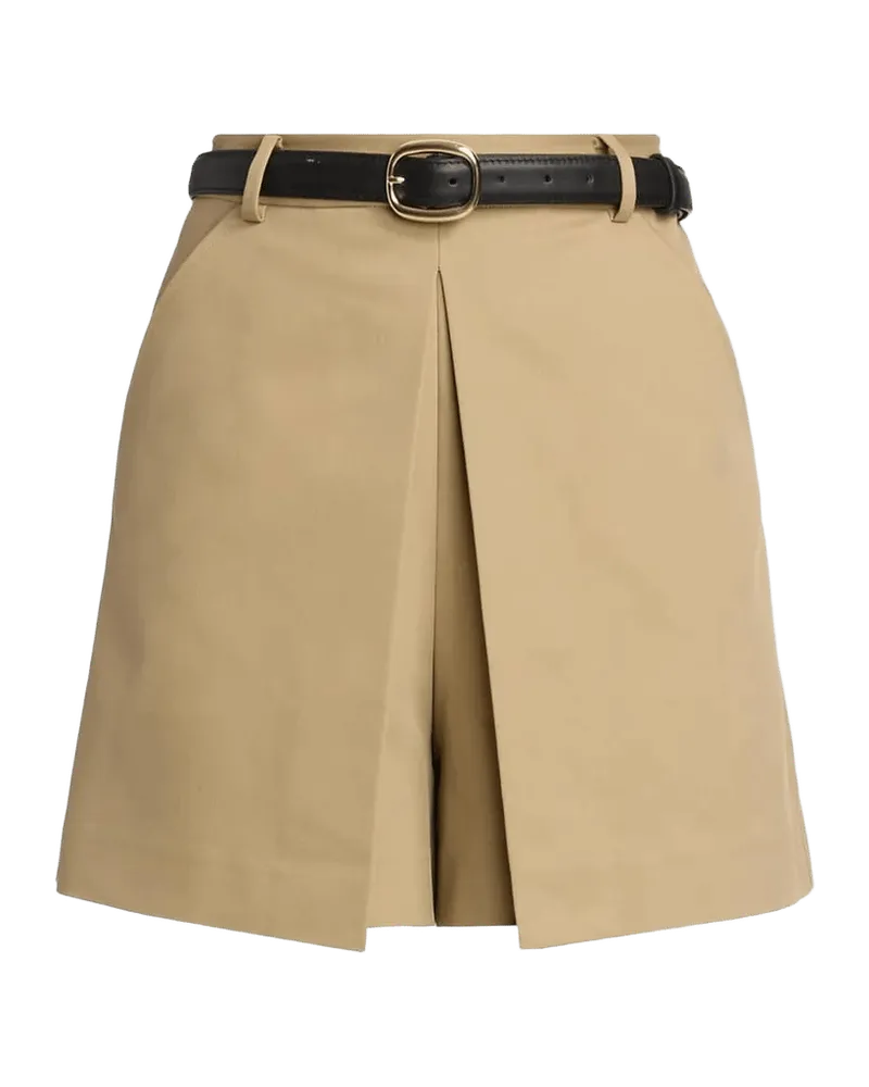Gaberdine Belted Skort