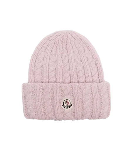 Cable-knit alpaca and wool-blend beanie