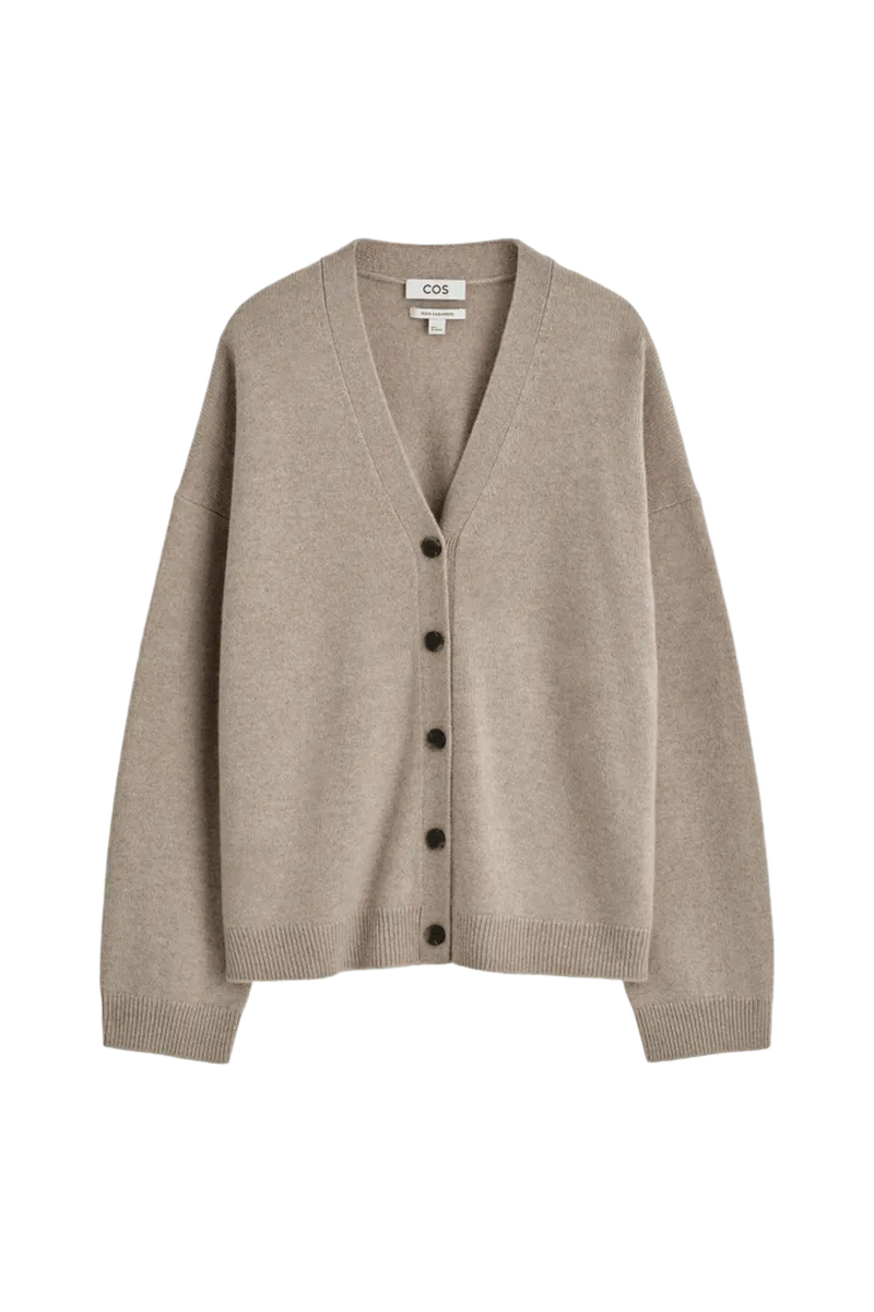 CASHMERE V-NECK CARDIGAN