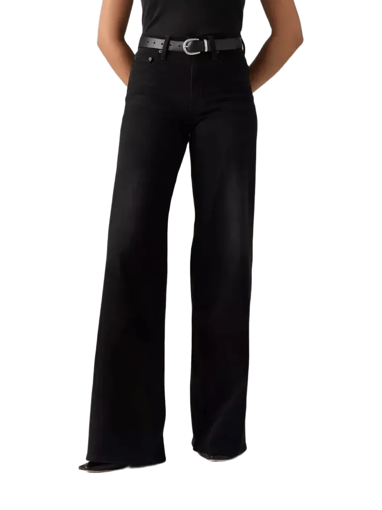 Levi's 728 high-rise wide-leg jeans